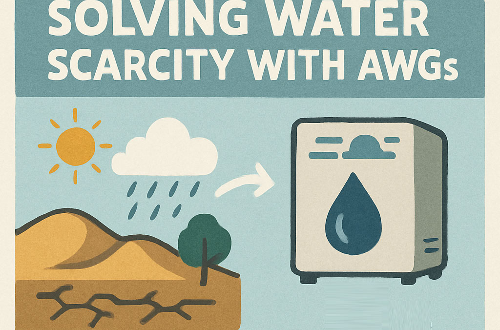 Las ventajas de los generadores de agua atmosférica