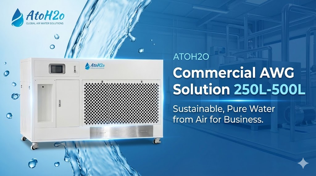 El generador de agua atmosférica de 100 litros se presentará en 2025